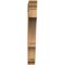 Ekena Millwork Balboa Traditional Rough Sawn Bracket, Western Red Cedar, 4"W x 30"D x 34"H BKT04X30X34BOA01RWR - alternate 4